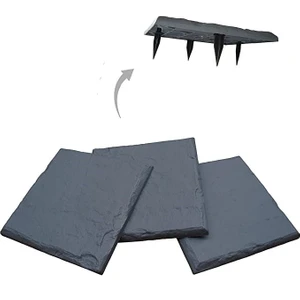 Renkli Evim - Dekoratif Basamak Taşları - Dış Mekan Yolu Pvc 8 Adet