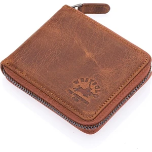 WP-2743C Hakiki Deri Fermuarlı Cüzdan