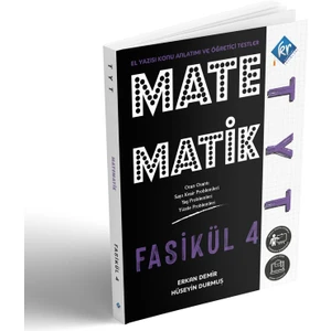 Kr Akademi Yayınları TYT Matematik El Yazısı Konu Anlatım 4. Fasikül