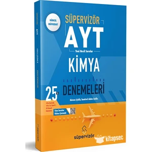 Süpervizör Yayınları Süpervizör AYT Kimya 25’li Deneme
