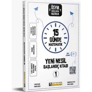 Antrenor Yayınları TYT 15 Günde Matematik Kitabı - Antrenör