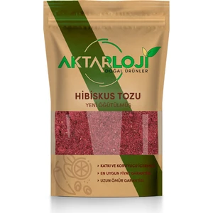 50 gr Hibiskus Tozu Yeni Öğütülmüş