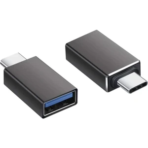 Type-C Otg Dönüştürücü- USB Çevirici - Siyah