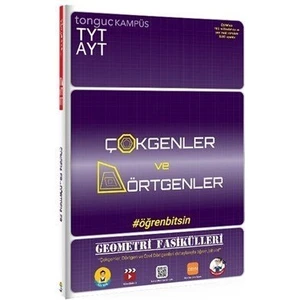 Anonim Yayıncılık Tonguç TYT AYT Geometri Fasikülleri Çokgenler ve Dörtgenler
