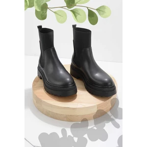 Siyah  Kadın Bot ve Bootie K025382800