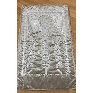 Ayhanhome Cappuccino Kadife Seccade 3 Parça Çeyizlik Bohça Gelin Damat Seti
