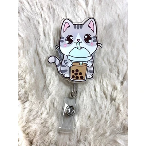 Kahve Içen Kedi Yoyo Kartlık