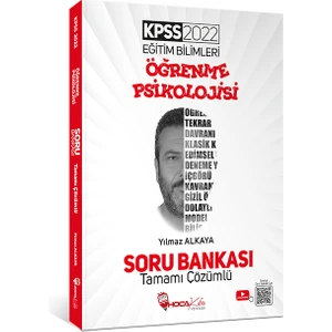 Hoca Kafası Yayınları 2022KPSS   Öğrenme Psikolojisi Tamamı Çözümlü Soru Bankası