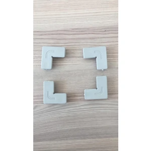 Köse Alüminyum 17X25 Sineklik Köşe Takozu (45 Derece Gizli Köşe) (4 Adet)