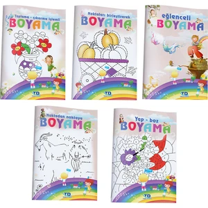 Tandem Yayınları Etkinlikli Boyama Kitabı