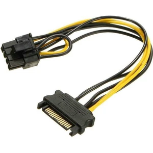 Sata To 8 Pin Pcı-E Ekran Kartı Güç Çevirici Kablo