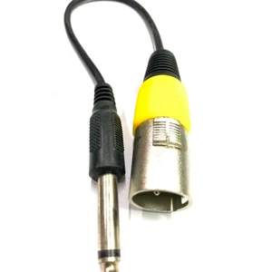 Xlr Erkek - 6.3mm Mono Erkek Çevirici Kablo