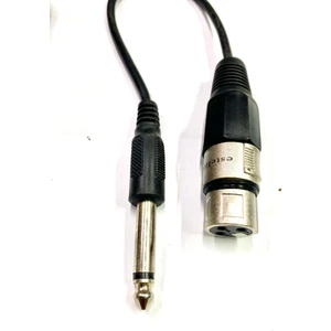 Xlr Dişi - 6.3mm Mono Erkek Çevirici Kablo