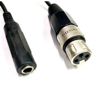 Xlr Dişi - 6.3mm Mono Dişi Çevirici Kablo