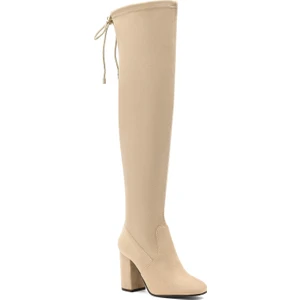 Nine West Cırka 1pr Nude Kadın Topuklu Çizme