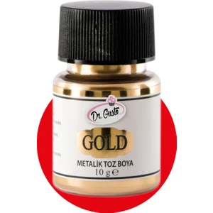 Dr. Gusto  Metalik Gold Toz Boya  Altın 10 gr
