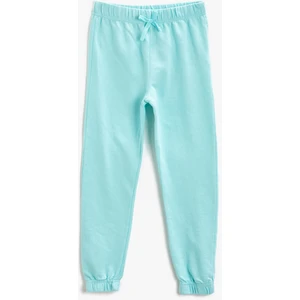 Basic Fiyonklu Jogger Eşofman Altı Pamuklu