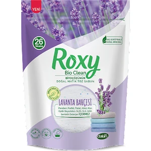 Roxy Toz Sabun Bioclean 800 gr Lavanta