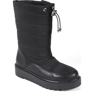 Kadın deri Kürklü Kar Botu 33520