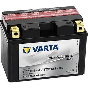 TTZ12S-BS 12V 9AH Motosiklet Aküsü Bakımsız
