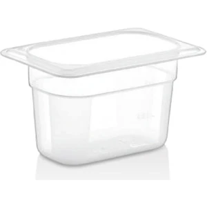 Gastroplast Gn 1/9-100 mm Gastronom Küvet, Polipropilen