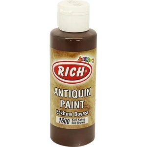 1600 Antiquing Paint Eskitme Ahşap Boyası Kızıl Kahve 240 ml