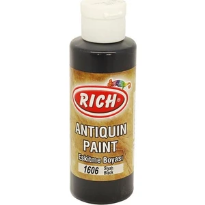 1606 Antiquing Paint Eskitme Ahşap Boyası Siyah 240 ml
