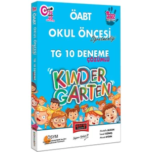 Yargı Yayınevi 2022 ÖABT Okul Öncesi Öğretmenliği Kindergarten Tamamı Çözümlü TG 10 Deneme
