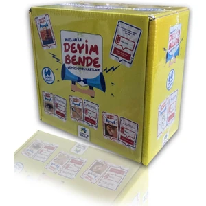 Jooy's Game Toyshouse Deyim Bende Eğitici Oyun 60 Deyim Kartı Jooy's Game