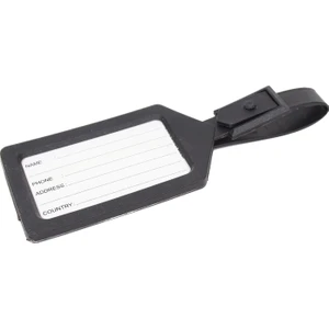 Siyah Valiz Isimliği Uçak Bagaj Etiketi