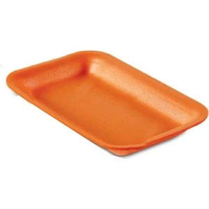 Erze Turuncu Orta Boy Köpük Tabak 1000  gr 250 Adet