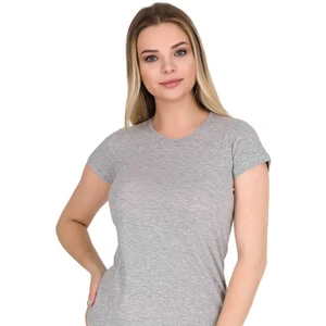 2133 Bisiklet Yaka Kısa Kol Likralı Süprem Bayan Body