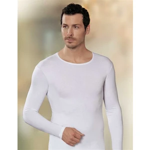 4022 Bisiklet Yaka Likralı Erkek Uzun Kollu Fanila