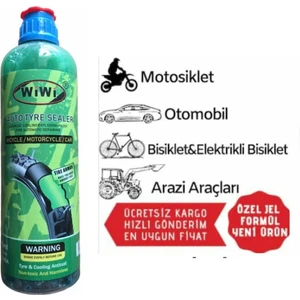Wiwi Lastik Tamir Sıvısı Patlak Önleyici 380 ml