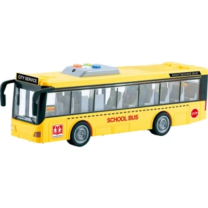 Sürtmeli Sesli Işıklı Tek Katlı Otobüs Sarı
