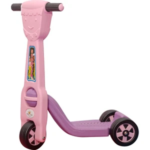King Kids Süper Scooter 3 Tekerlekli Pembe-Lila