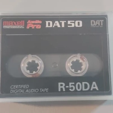 Maxell R-50DA Pro Dat 50 Dijital Ses Kaseti Audio