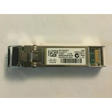 Cisco SFP-10G-SR-S 10GBASE-SR (S-Class) Sfp+ Transceiver Module, Mmf