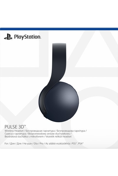 Sony Playstation 5 Pulse 3D Kablosuz Kulaklık Midnight Black ( Sony Eurasia Garantili )