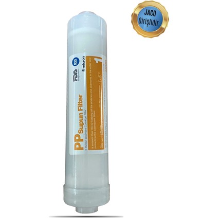 Jaco (dişli) 2,5'' Kapalı Kasa Uyumlu Sediment Su Arıtma Cihazı Filtresi