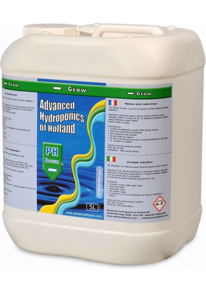 Advanded Hydroponics Ph Down Grow 5l