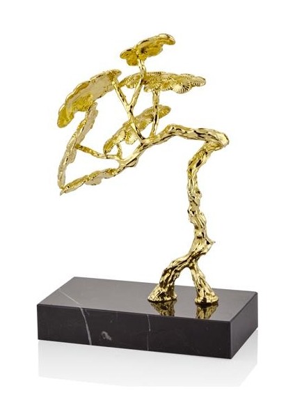 La Medore Bony Gold Ağaç Küçük Dekoratif Obje 15X8X20 cm