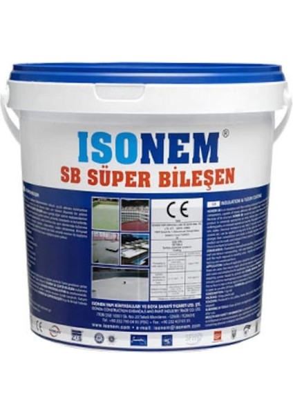 Isonem Sb Süper Bileşen 5 kg Kırmızı