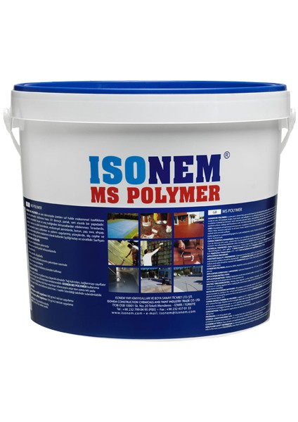 Isonem Ms Polymer 5 kg Kırmızı
