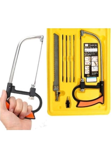 Meşem M 598 Kıl Testeresi Seti Takımı 7 Parça