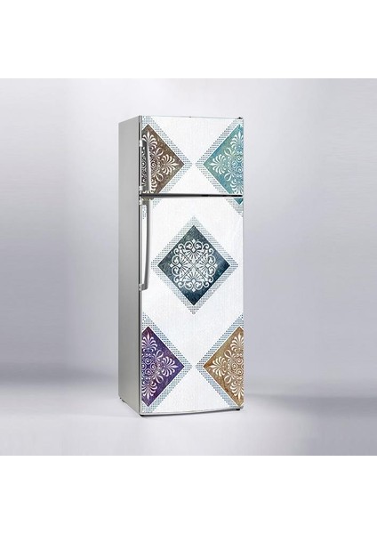 Buzdolabı Sticker Kaplama Dolap Kaplama Etiketi 3D Karo