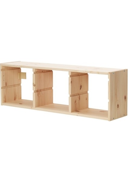 Trofast Duvar Rafı 93X30 Cm, Masif Çam