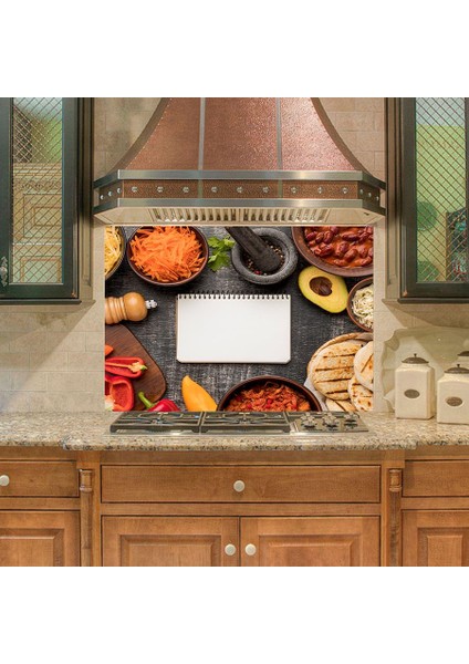 Mutfak Duvar Tezgah Arası Ocak Arkası Sticker Kaplama Not