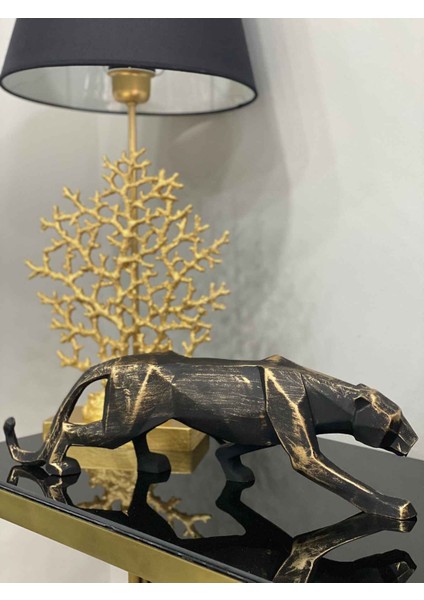 Kübik Leopar Biblo Siyah