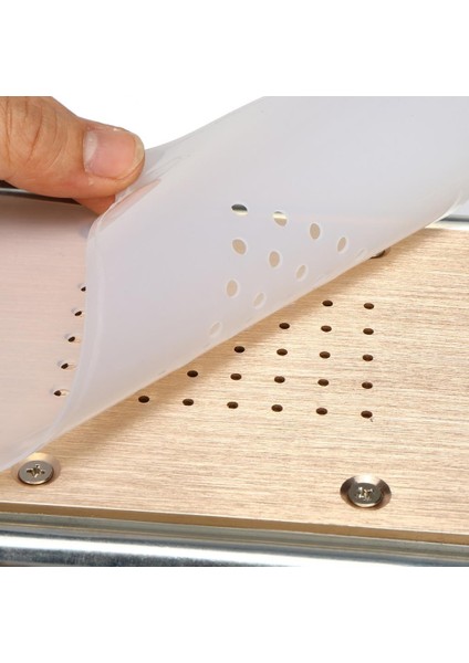 Isıya Dayanıklı Ekran Ayırma Makinası Üstü Silikon Pad 19 cm x 29 cm